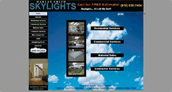 Desktop Screenshot of harlansmithskylights.com