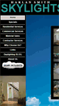 Mobile Screenshot of harlansmithskylights.com